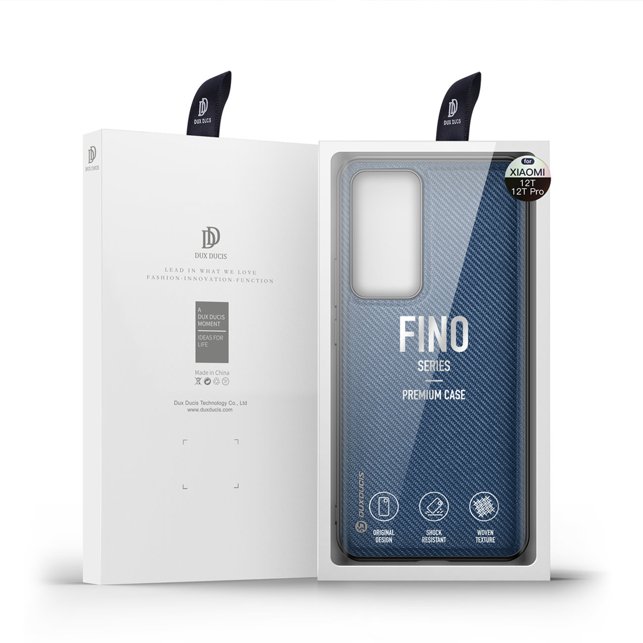 Pokrowiec Dux Ducis Fino niebieski Xiaomi 12T Pro / 7