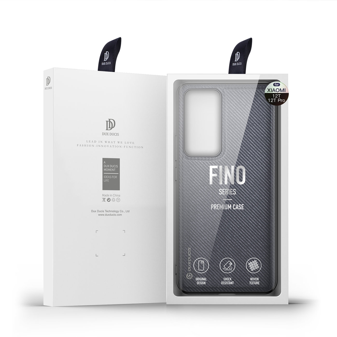 Pokrowiec Dux Ducis Fino szary Xiaomi 12T Pro / 5