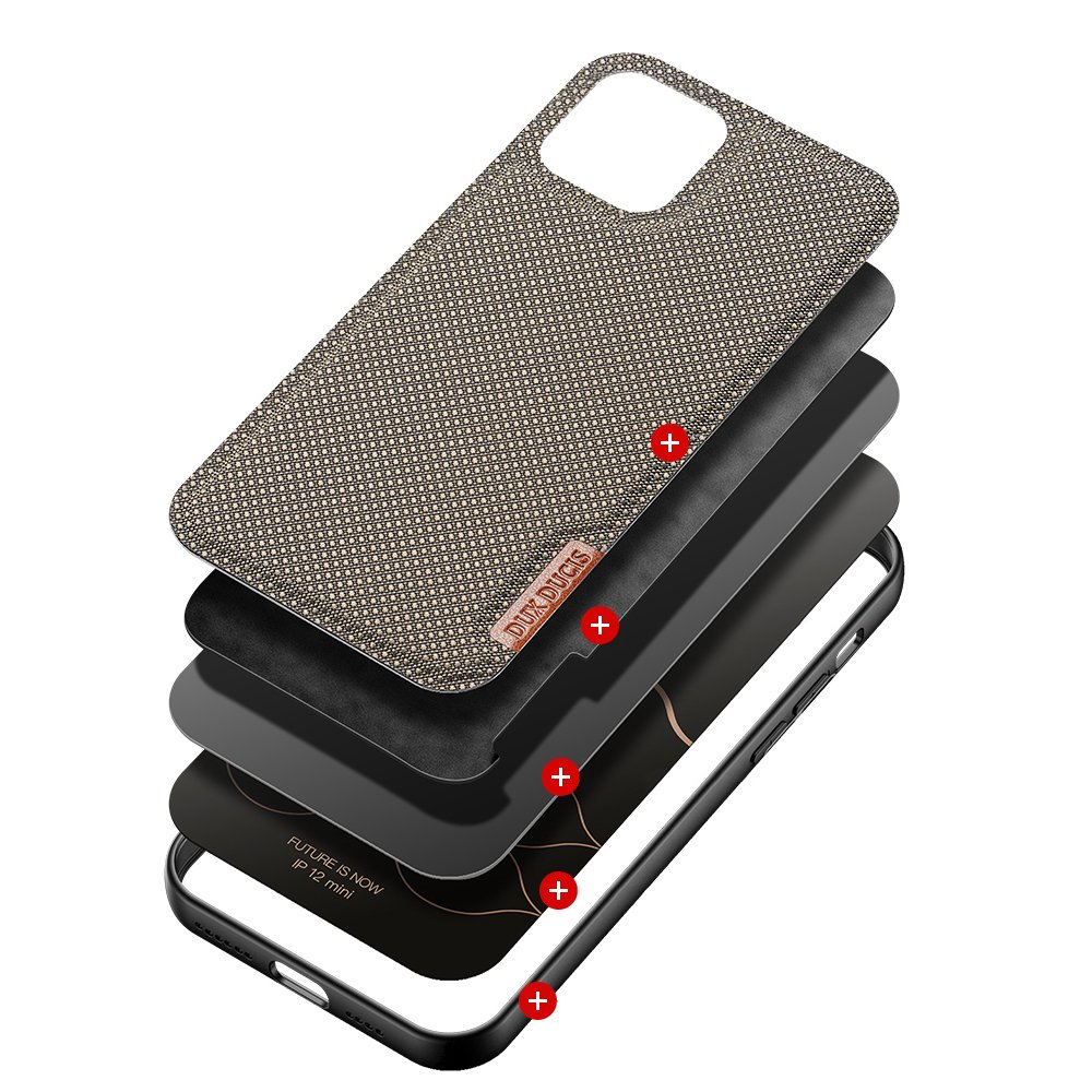 Pokrowiec Dux Ducis Fino zielony Apple iPhone 12 Mini / 2 Pokrowiec Dux Ducis Fino zielony Apple iPhone 12 Mini / 2