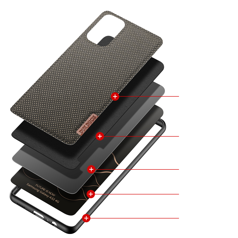 Pokrowiec Dux Ducis Fino zielony Samsung A32 4G / 2