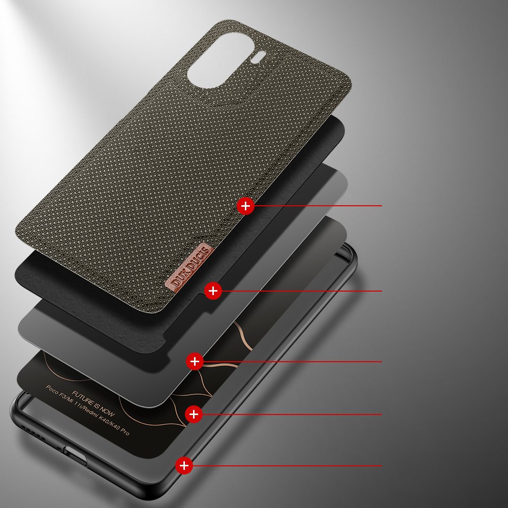 Pokrowiec Dux Ducis Fino zielony Xiaomi Mi 11i / 3