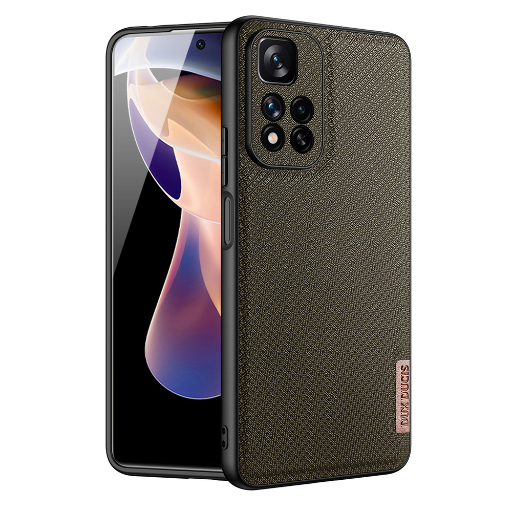 Pokrowiec Dux Ducis Fino zielony Xiaomi Redmi Note 11 Pro+ 5G