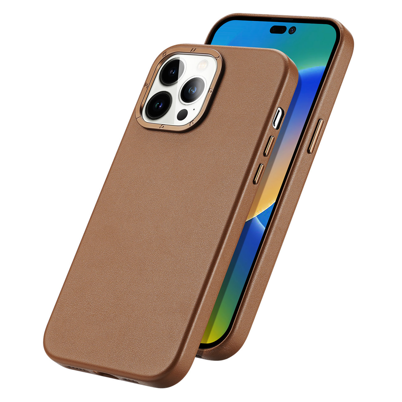Pokrowiec Dux Ducis Grit MagSafe br±zowy Apple iPhone 14 Pro Max / 2 Pokrowiec Dux Ducis Grit MagSafe br±zowy Apple iPhone 14 Pro Max / 2