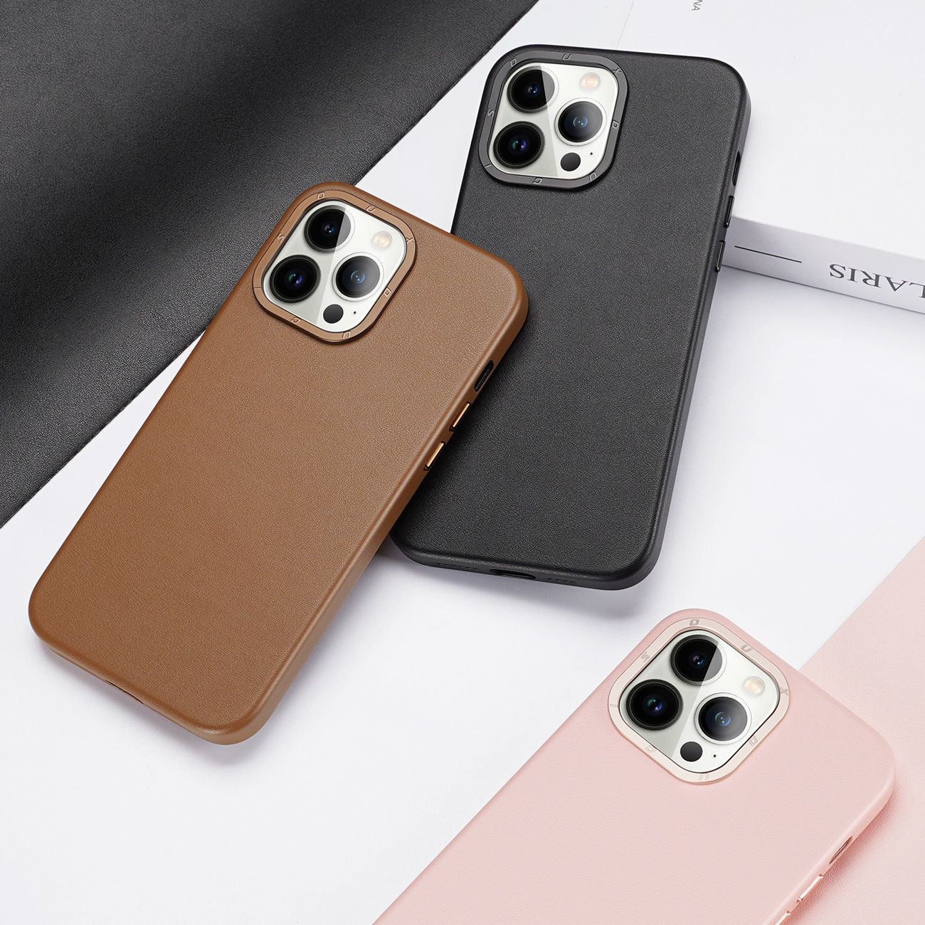 Pokrowiec Dux Ducis Grit MagSafe br±zowy Apple iPhone 14 Pro Max / 6 Pokrowiec Dux Ducis Grit MagSafe br±zowy Apple iPhone 14 Pro Max / 6