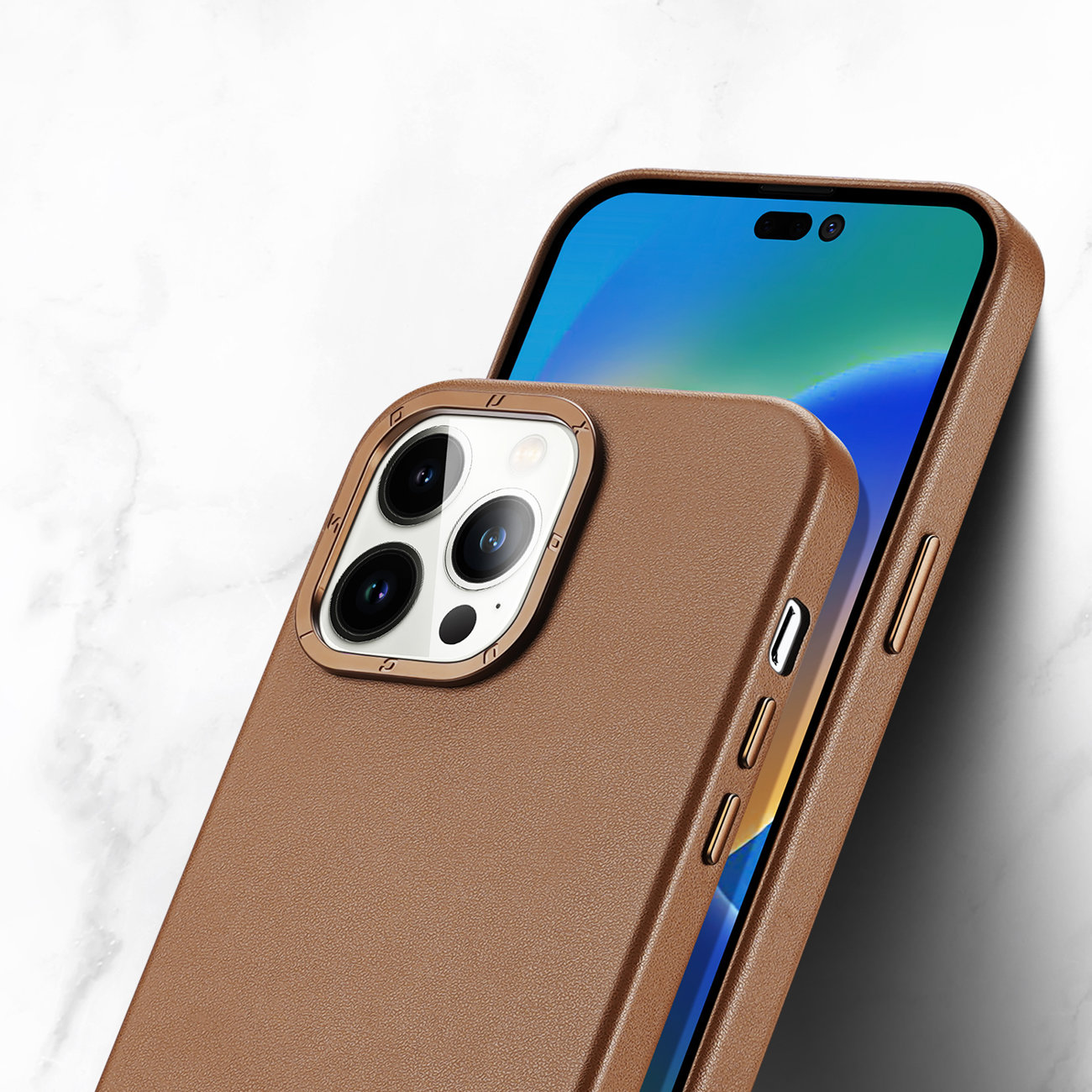 Pokrowiec Dux Ducis Grit MagSafe br±zowy Apple iPhone 14 Pro Max / 7 Pokrowiec Dux Ducis Grit MagSafe br±zowy Apple iPhone 14 Pro Max / 7