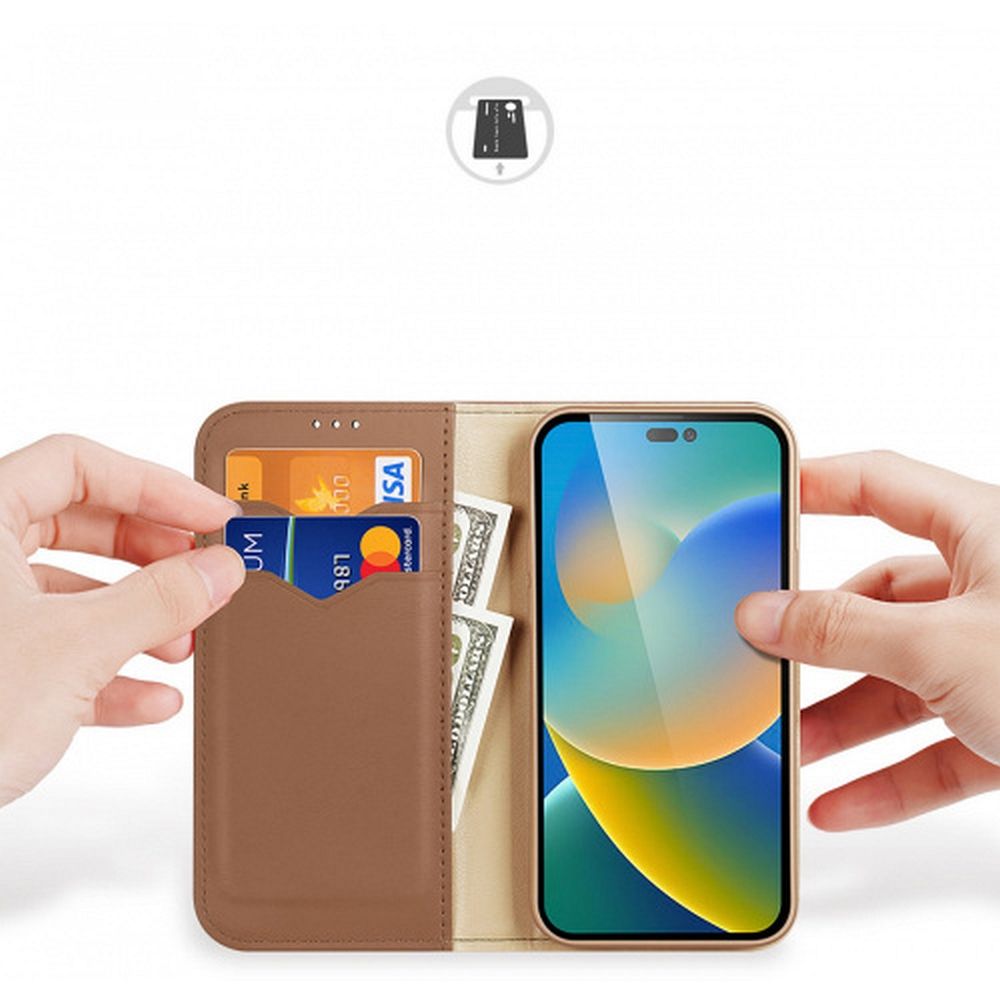 Pokrowiec Dux Ducis Hivo brązowy Apple iPhone 15 Pro Max / 2 Pokrowiec Dux Ducis Hivo brązowy Apple iPhone 15 Pro Max / 2