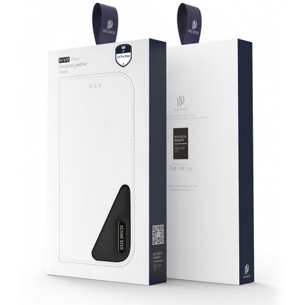 Pokrowiec Dux Ducis Hivo br�zowy Apple iPhone 15 Pro / 8