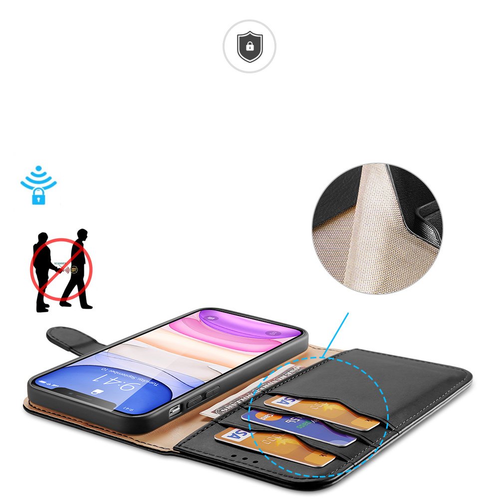 Pokrowiec Dux Ducis Hivo czarny Apple iPhone 11 / 2