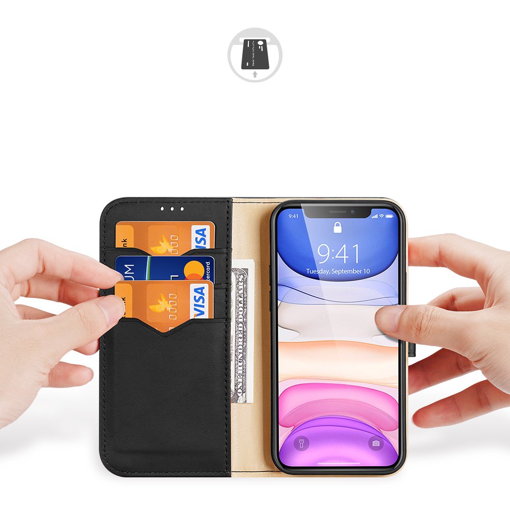 Pokrowiec Dux Ducis Hivo czarny Apple iPhone 11 / 4