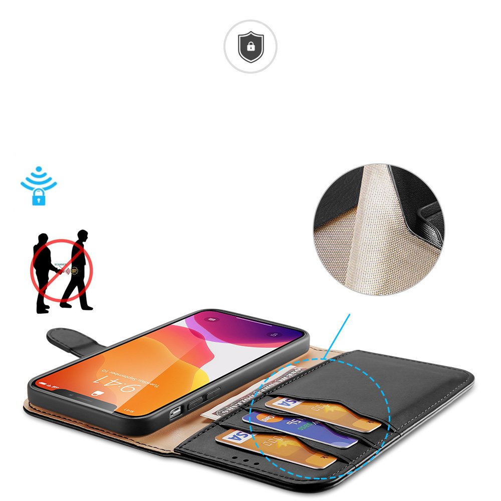 Pokrowiec Dux Ducis Hivo czarny Apple iPhone 11 Pro Max / 2