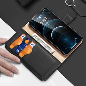 Pokrowiec Dux Ducis Hivo czarny Apple iPhone 12 Pro / 12