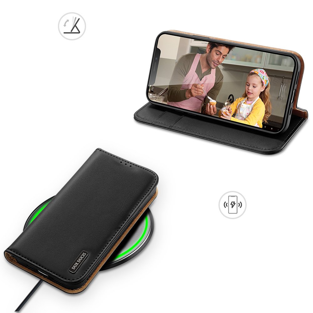 Pokrowiec Dux Ducis Hivo czarny Apple iPhone 13 / 7