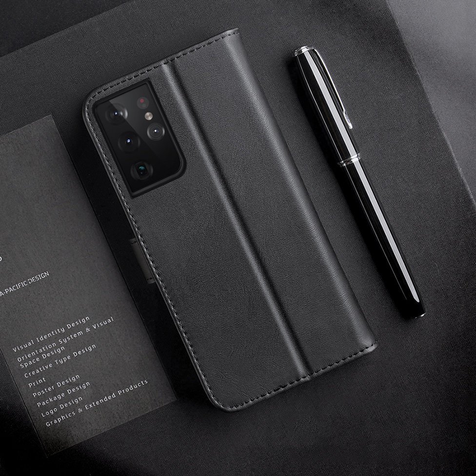 Pokrowiec Dux Ducis Hivo czarny Samsung Galaxy S21 Ultra 5G / 12