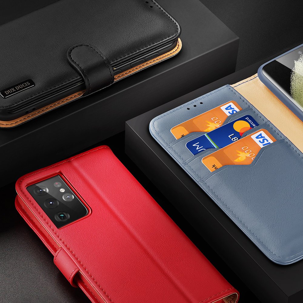 Pokrowiec Dux Ducis Hivo czarny Samsung Galaxy S21 Ultra 5G / 9