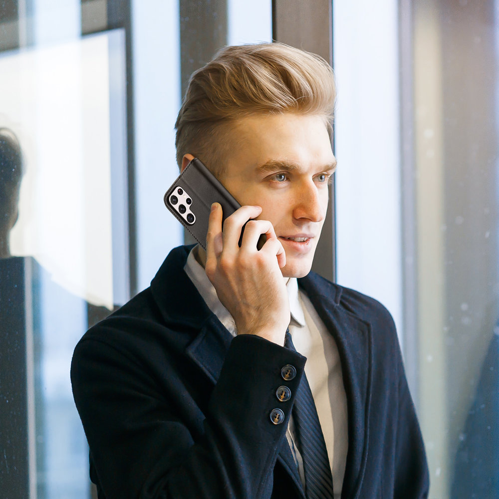 Pokrowiec Dux Ducis Hivo czarny Samsung Galaxy S22 Ultra / 7