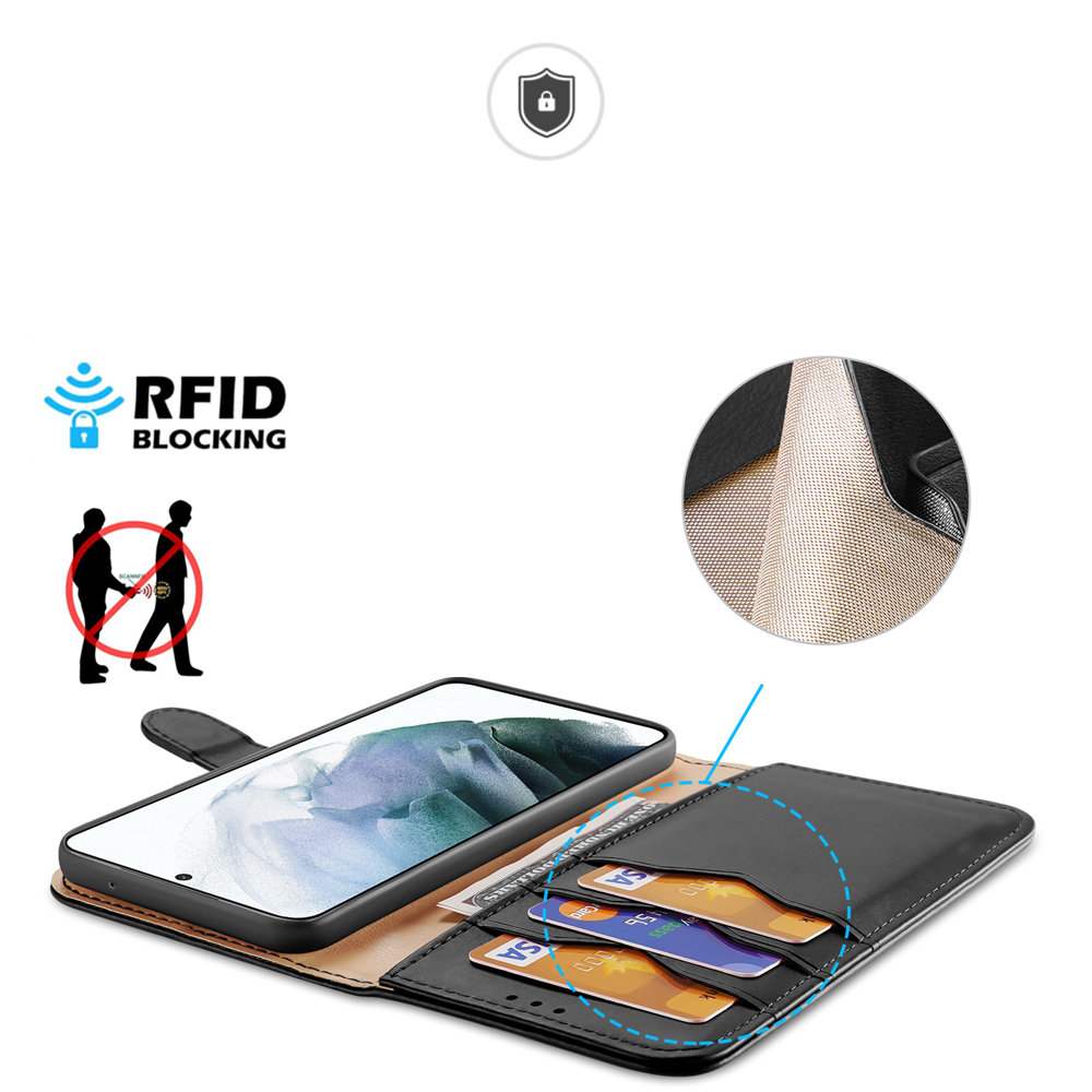 Pokrowiec Dux Ducis Hivo czarny Samsung S21 FE / 3