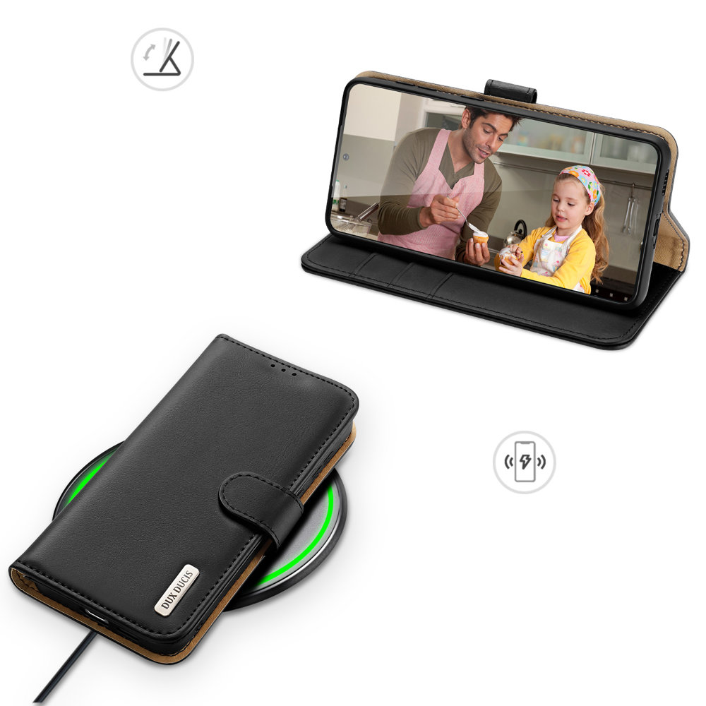 Pokrowiec Dux Ducis Hivo czarny Samsung S21 FE / 7