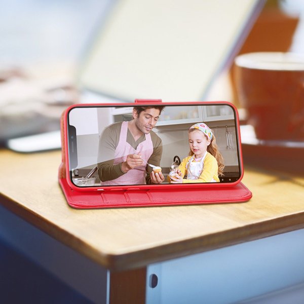 Pokrowiec Dux Ducis Hivo czerwony Apple iPhone 12 Mini / 12