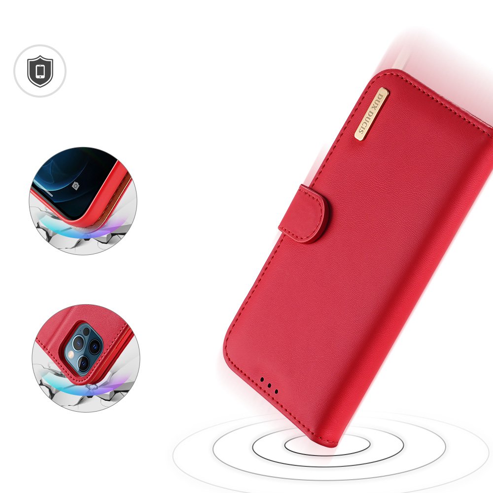 Pokrowiec Dux Ducis Hivo czerwony Apple iPhone 12 Pro / 4