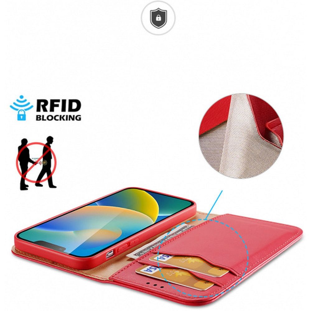 Pokrowiec Dux Ducis Hivo czerwony Apple iPhone 15 Plus / 3