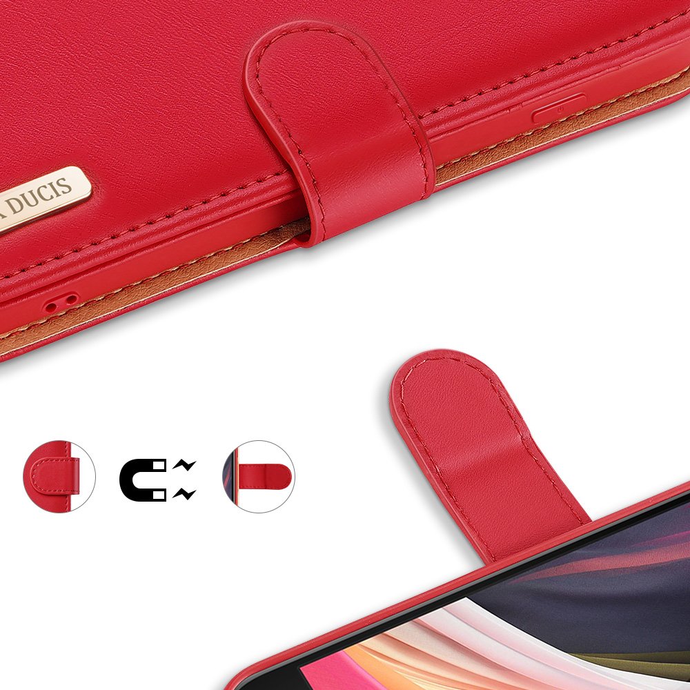 Pokrowiec Dux Ducis Hivo czerwony Apple iPhone SE 2020 / 4