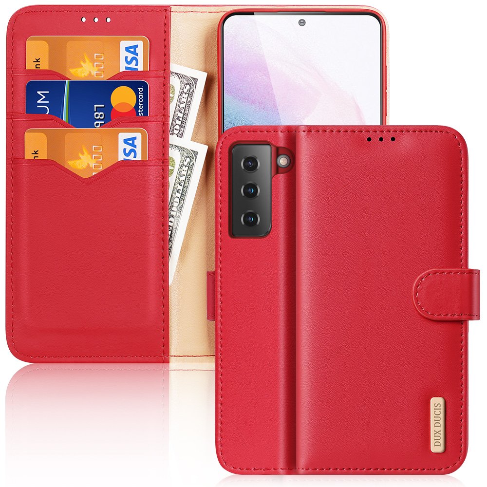 Pokrowiec Dux Ducis Hivo czerwony Samsung Galaxy S21+ 5G