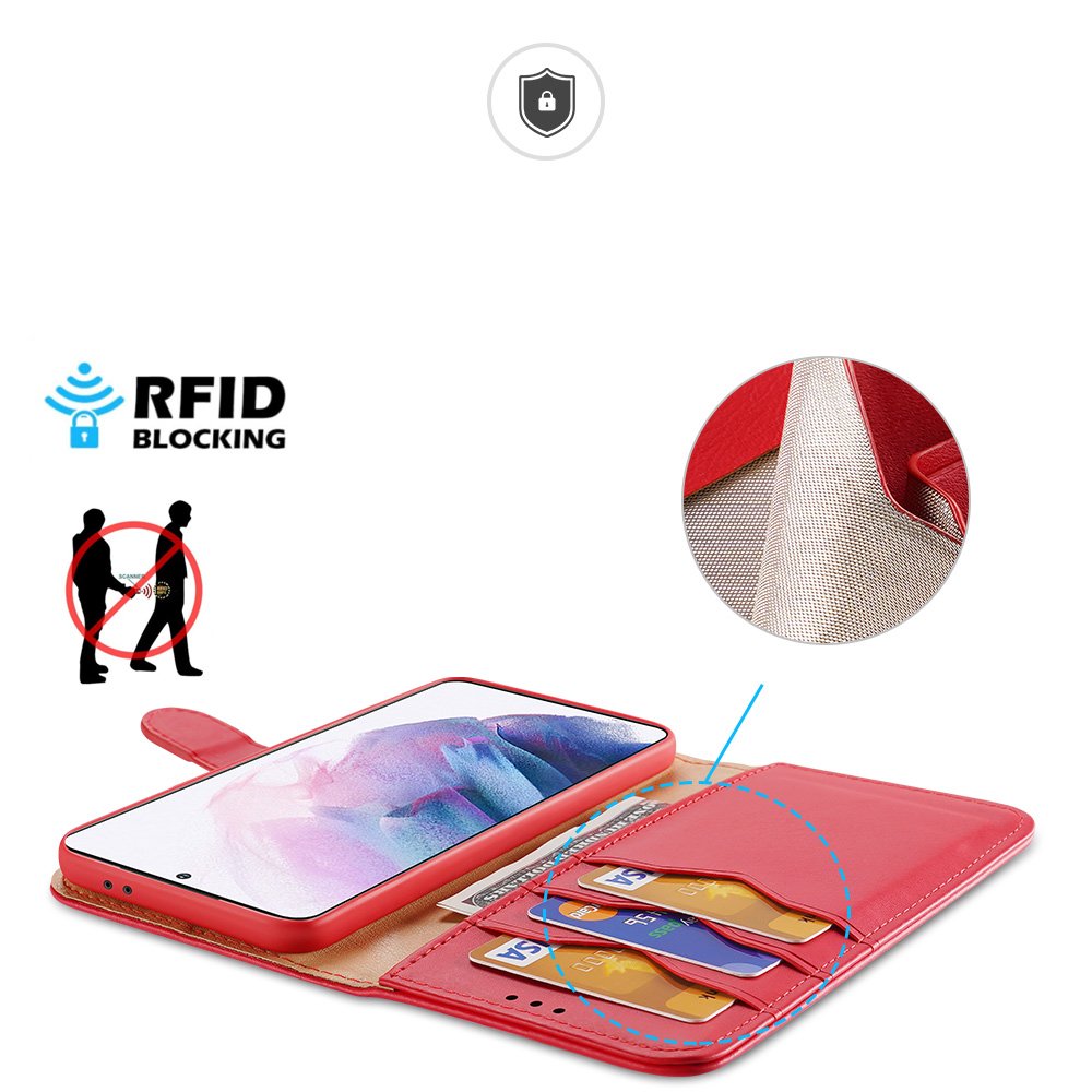 Pokrowiec Dux Ducis Hivo czerwony Samsung Galaxy S21+ 5G / 3