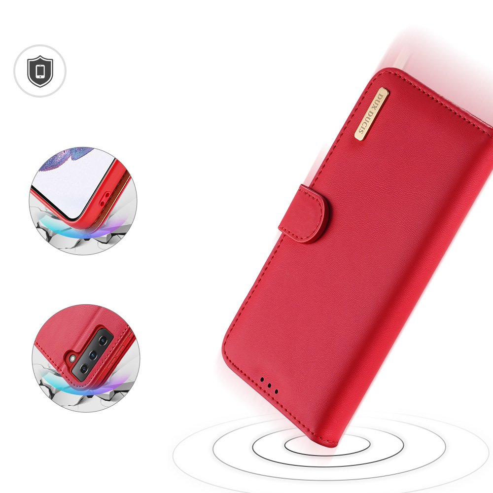 Pokrowiec Dux Ducis Hivo czerwony Samsung Galaxy S21+ 5G / 4