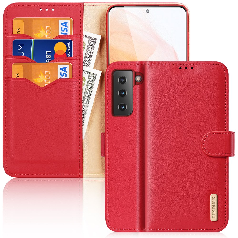 Pokrowiec Dux Ducis Hivo czerwony Samsung Galaxy S21 5G