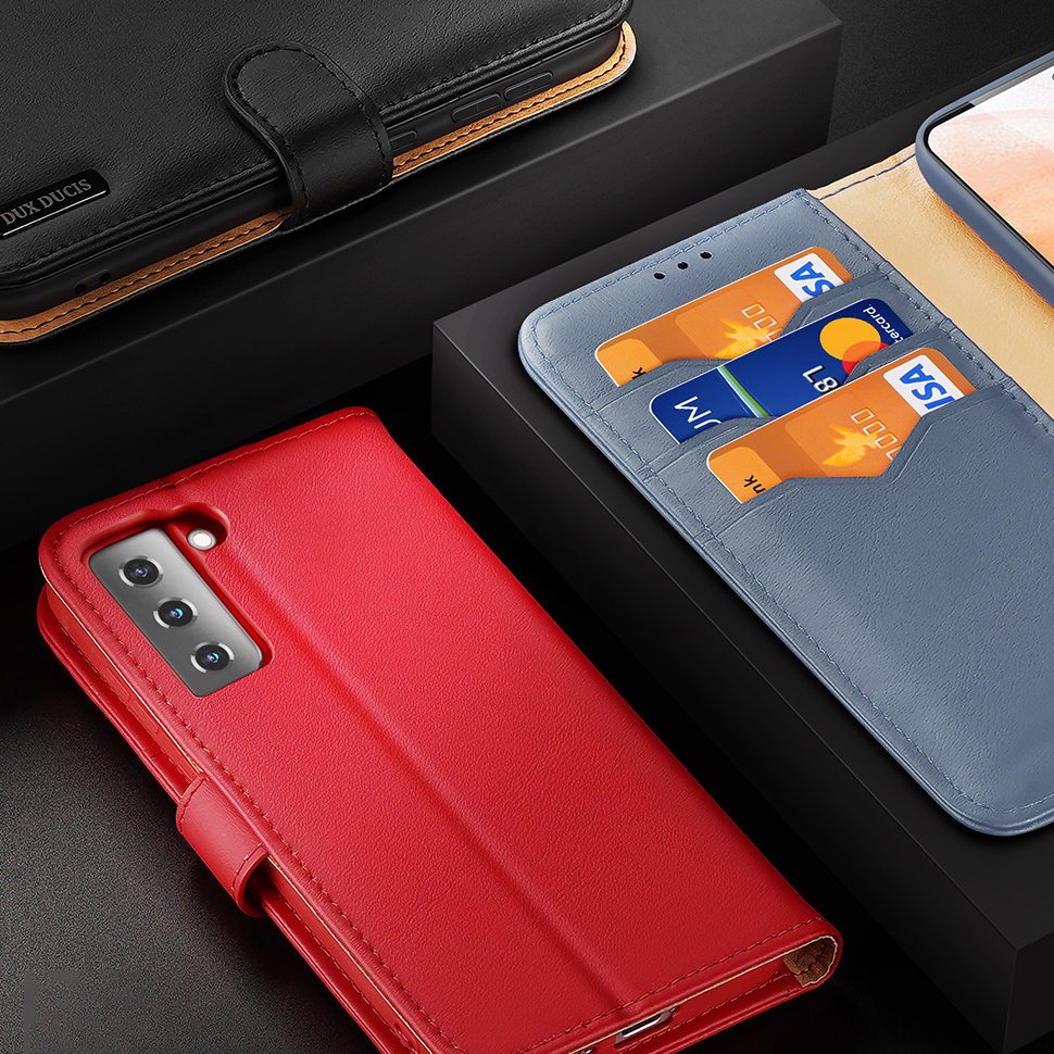 Pokrowiec Dux Ducis Hivo czerwony Samsung Galaxy S21 5G / 9