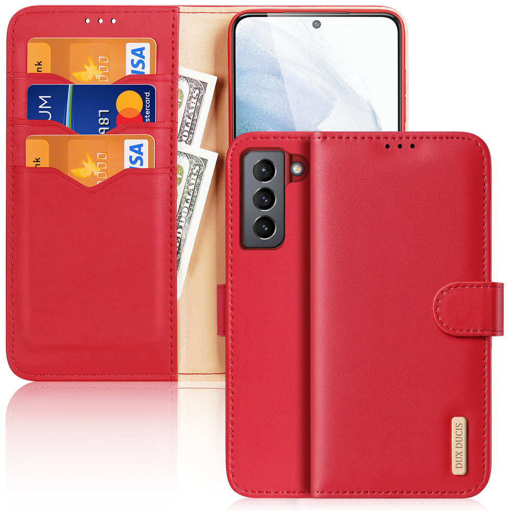 Pokrowiec Dux Ducis Hivo czerwony Samsung Galaxy S21 FE 5G