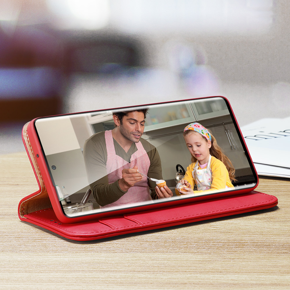 Pokrowiec Dux Ducis Hivo czerwony Samsung Galaxy S22 Ultra / 7