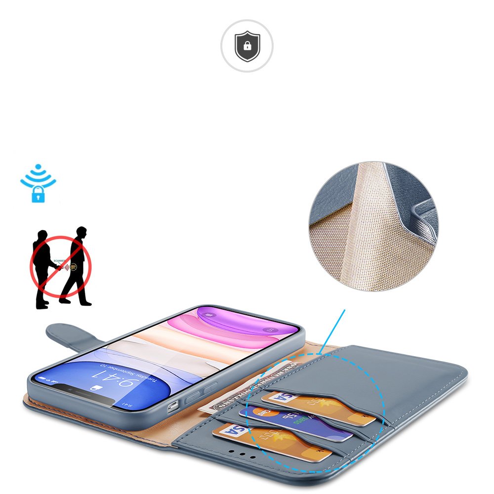 Pokrowiec Dux Ducis Hivo niebieski Apple iPhone 11 / 6