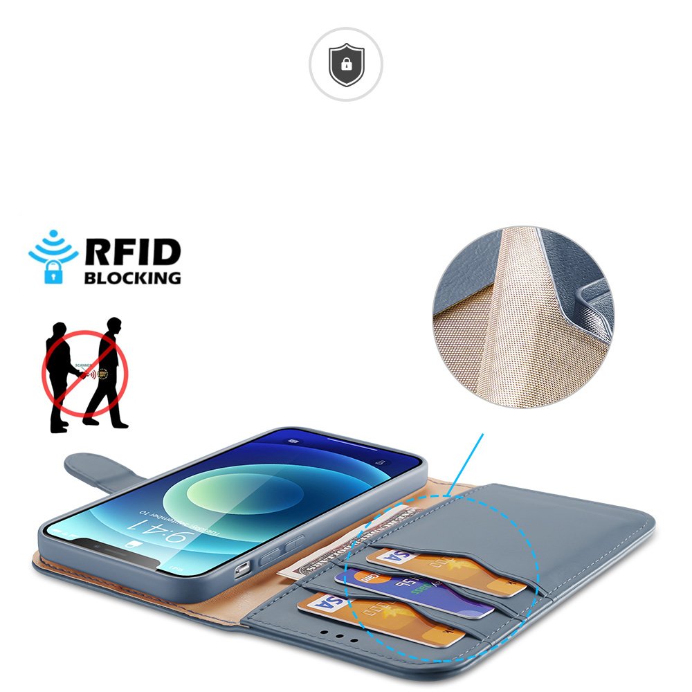 Pokrowiec Dux Ducis Hivo niebieski Apple iPhone 12 Mini / 3