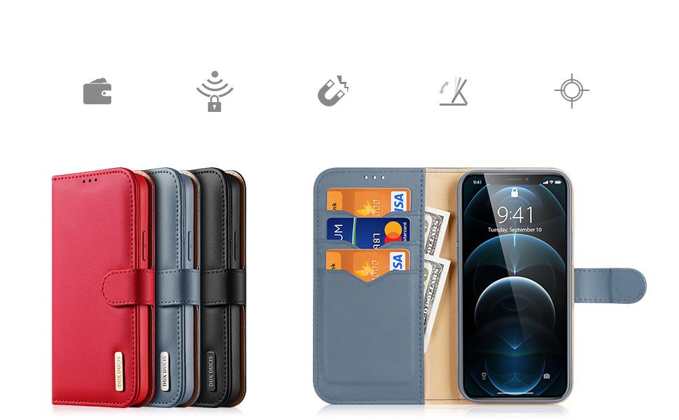 Pokrowiec Dux Ducis Hivo niebieski Apple iPhone 12 Pro Max / 9 Pokrowiec Dux Ducis Hivo niebieski Apple iPhone 12 Pro Max / 9