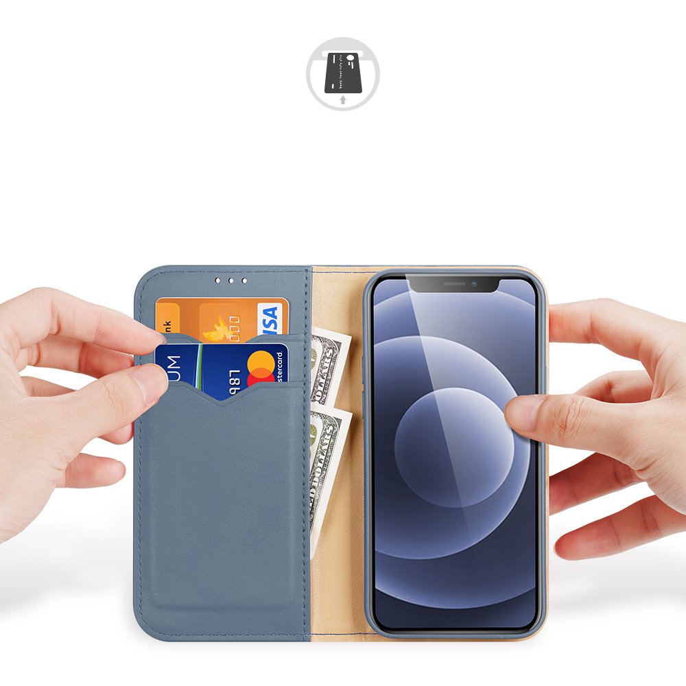 Pokrowiec Dux Ducis Hivo niebieski Apple iPhone 13 Mini / 2