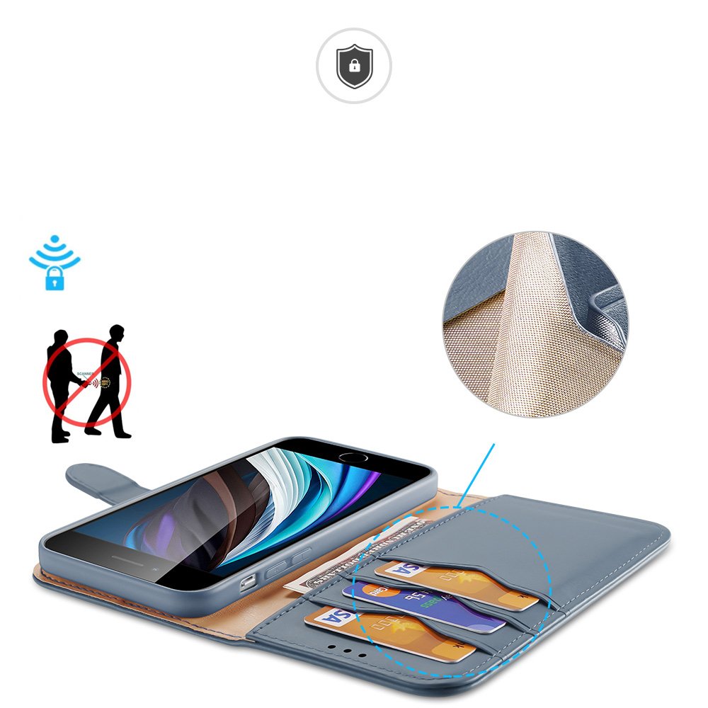 Pokrowiec Dux Ducis Hivo niebieski Apple iPhone SE 2022 / 2