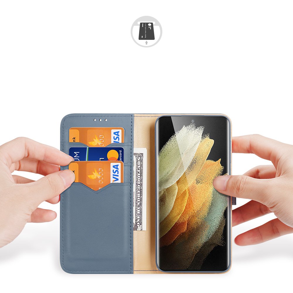 Pokrowiec Dux Ducis Hivo niebieski Samsung Galaxy S21 Ultra 5G / 2