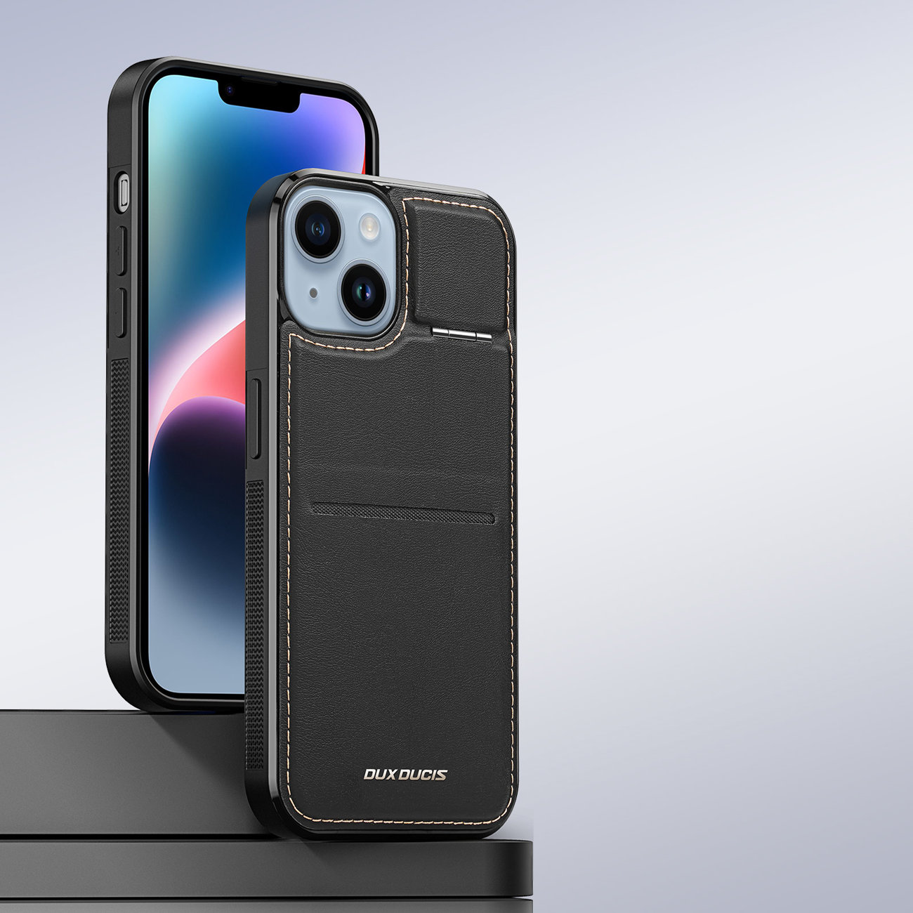 Pokrowiec Dux Ducis Rafi Mag MagSafe czarny Apple iPhone 14 Plus / 6