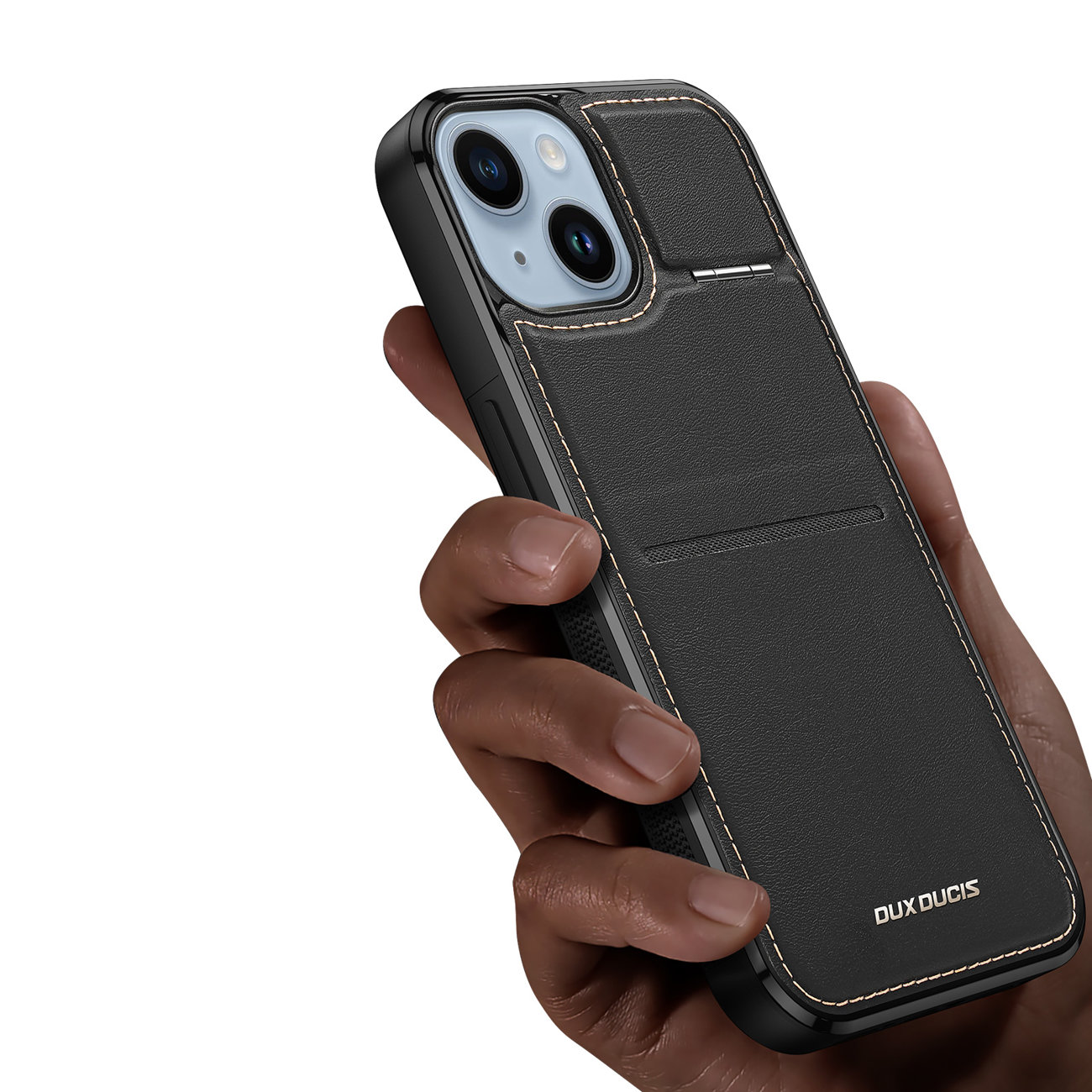 Pokrowiec Dux Ducis Rafi Mag MagSafe czarny Apple iPhone 15 Plus / 11