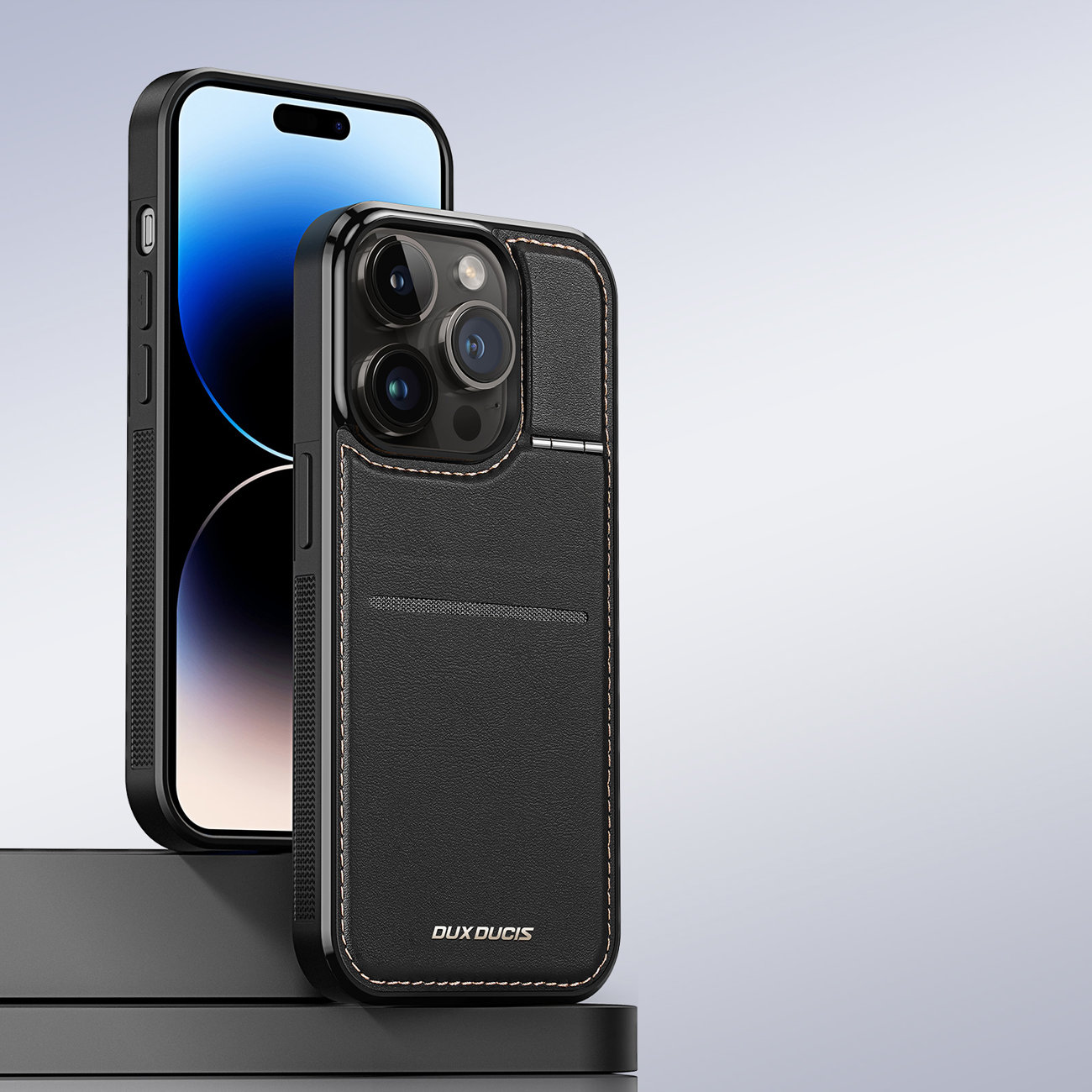 Pokrowiec Dux Ducis Rafi Mag MagSafe czarny Apple iPhone 15 Pro Max / 6 Pokrowiec Dux Ducis Rafi Mag MagSafe czarny Apple iPhone 15 Pro Max / 6