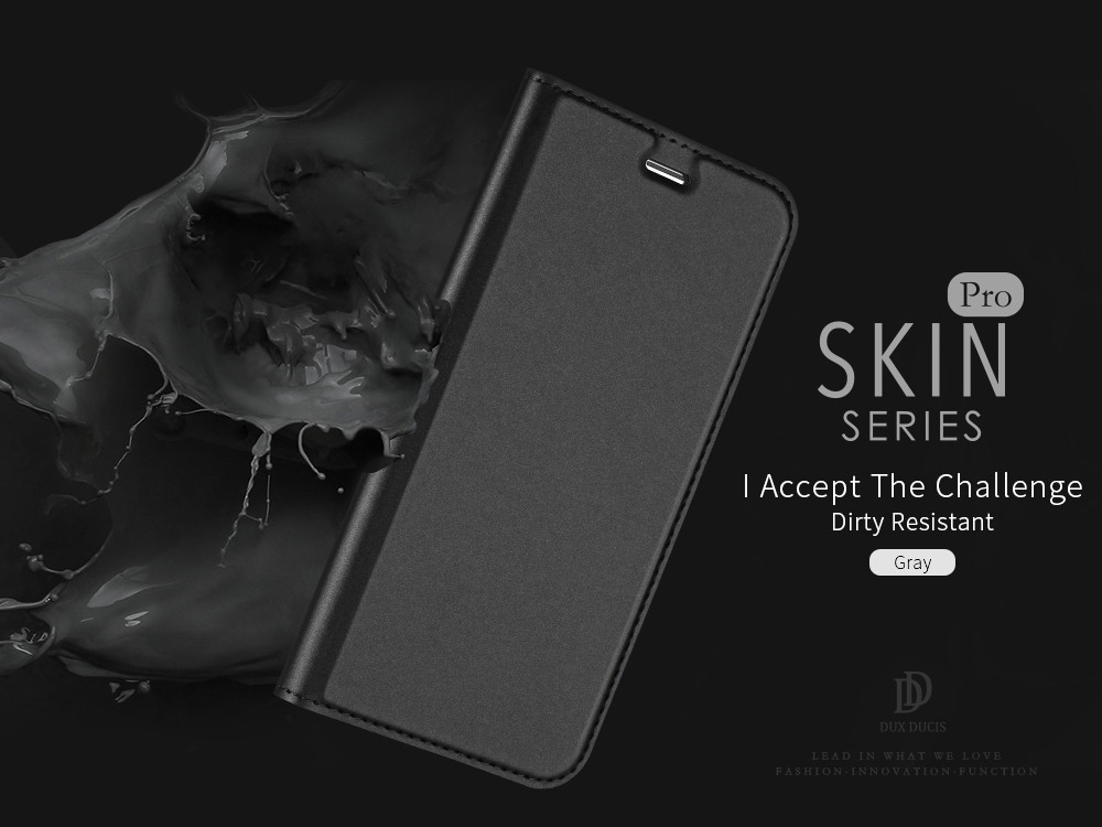 Etui zamykane z klapk i magnesem Dux Ducis Skin Pro czarny Apple iPhone 11 Pro / 10