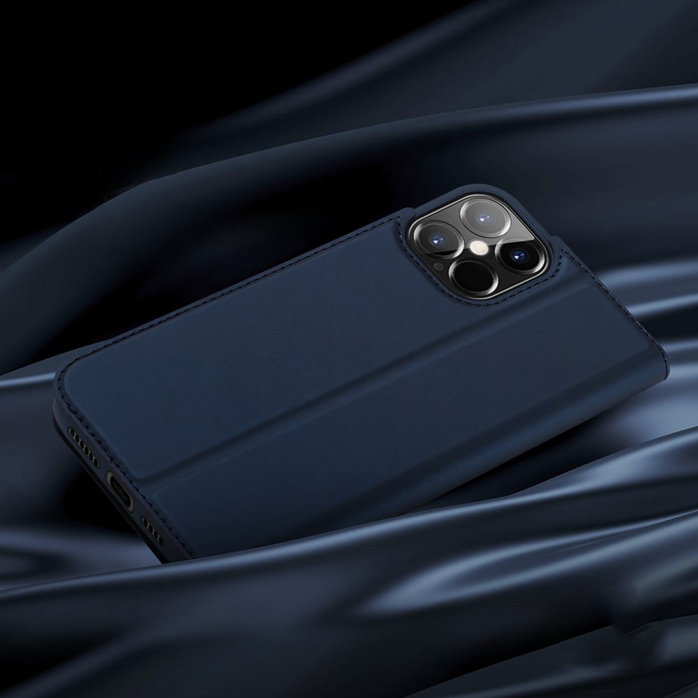 Etui zamykane z klapk i magnesem Dux Ducis Skin Pro czarny Apple iPhone 12 Pro / 11