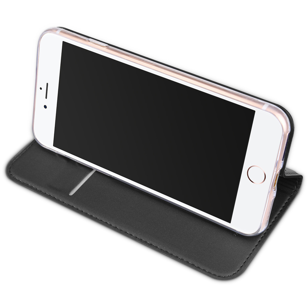 Etui zamykane z klapk i magnesem Dux Ducis Skin Pro czarny Apple iPhone 13 / 6