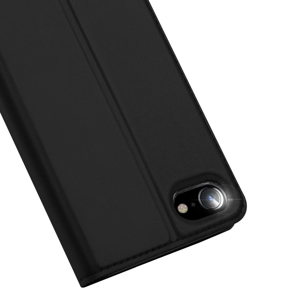 Etui zamykane z klapk i magnesem Dux Ducis Skin Pro czarny Apple iPhone 7 / 3