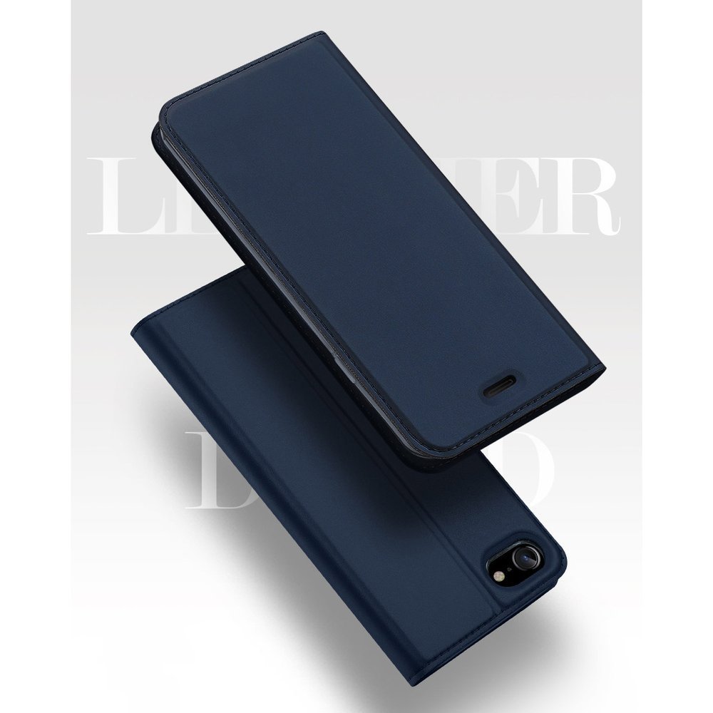 Etui zamykane z klapk i magnesem Dux Ducis Skin Pro czarny Apple iPhone SE 2020 / 10