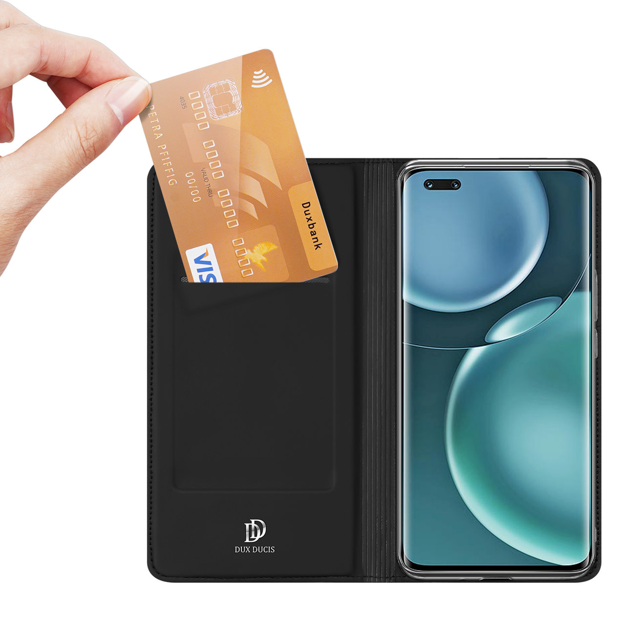 Pokrowiec Dux Ducis Skin Pro czarny Honor Magic 4 Pro / 2 Pokrowiec Dux Ducis Skin Pro czarny Honor Magic 4 Pro / 2