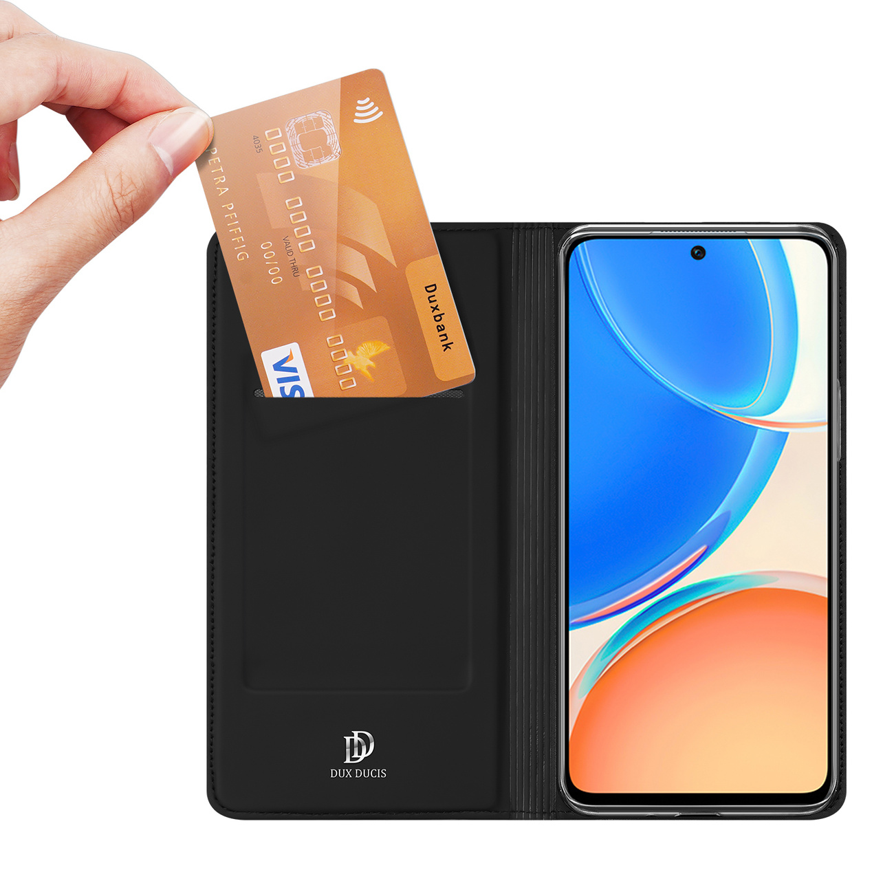 Pokrowiec Dux Ducis Skin Pro czarny Honor X8 / 2 Pokrowiec Dux Ducis Skin Pro czarny Honor X8 / 2