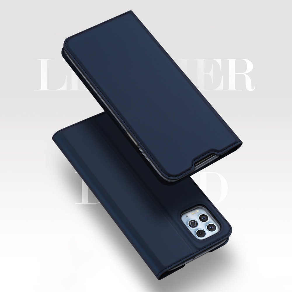 Etui zamykane z klapką i magnesem Dux Ducis Skin Pro czarny Motorola Edge S / 11 Etui zamykane z klapką i magnesem Dux Ducis Skin Pro czarny Motorola Edge S / 11