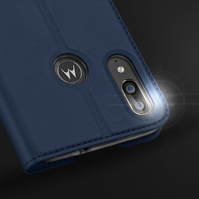 Pokrowiec Dux Ducis Skin Pro czarny Motorola Moto E6 Plus / 7